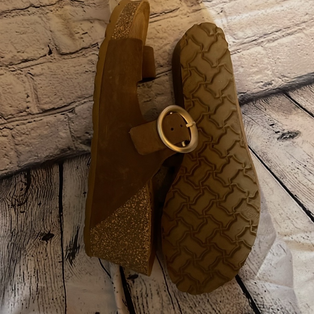 Leather Slide “Birkenstock Style Mules. Size 9.5.… - image 4